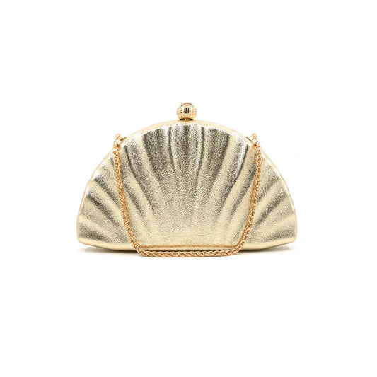 Shell Gold Clutch