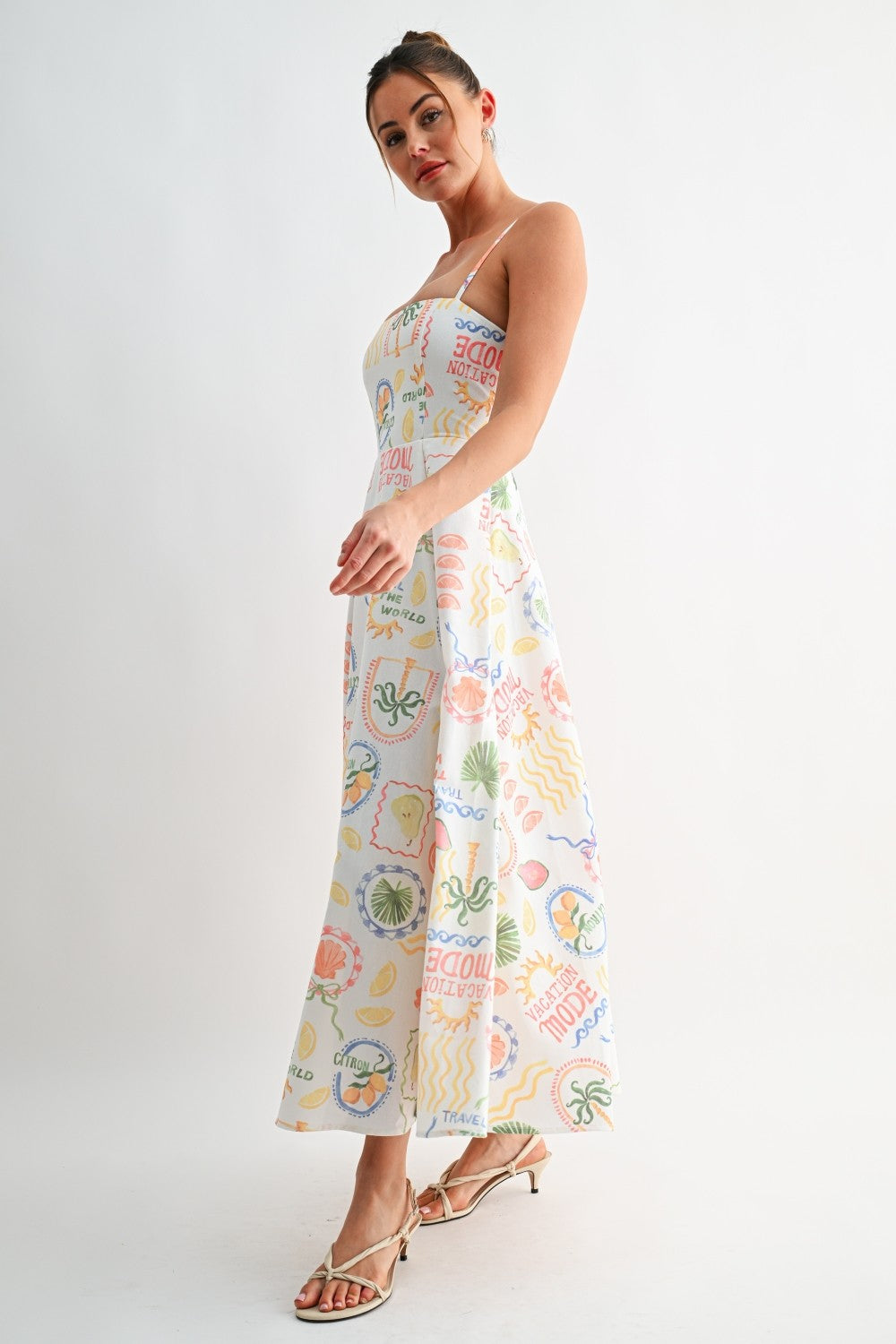 Vacay Postcard Dress