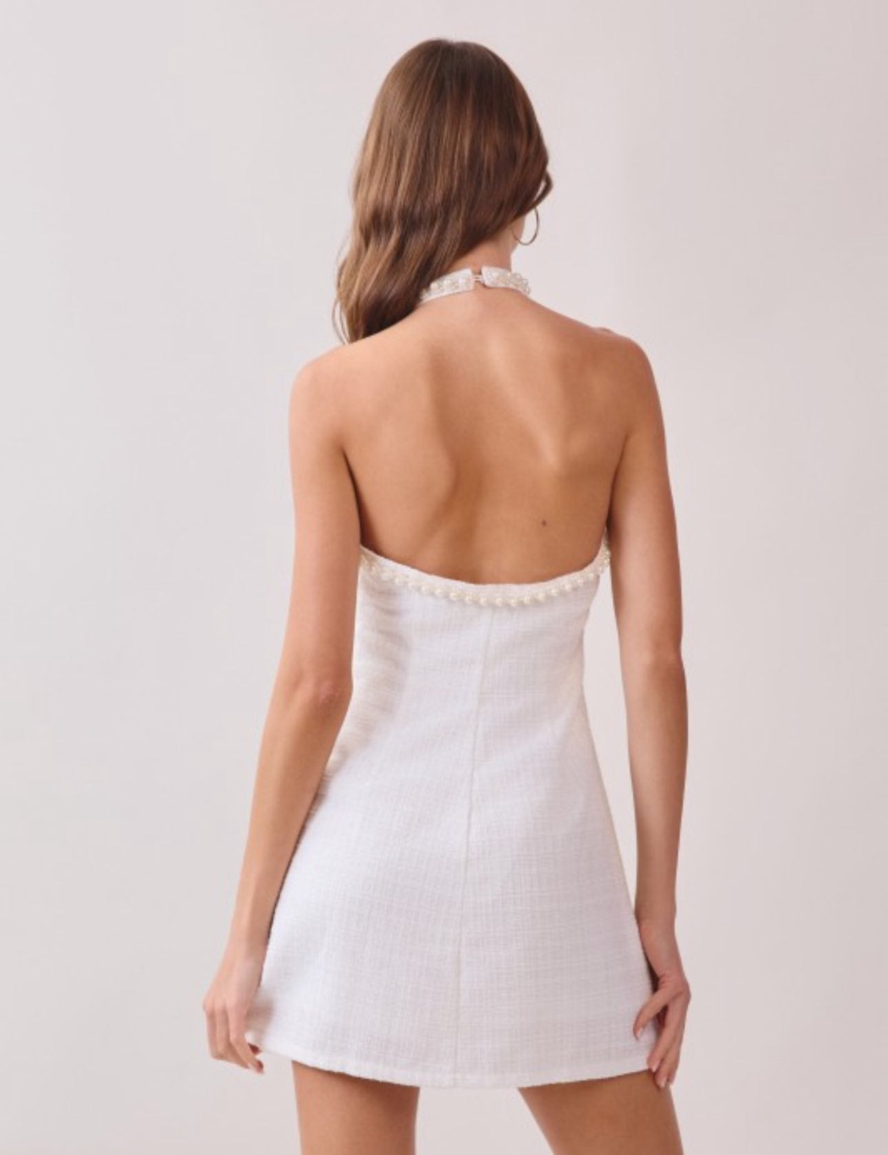 Pearl Halter Dress