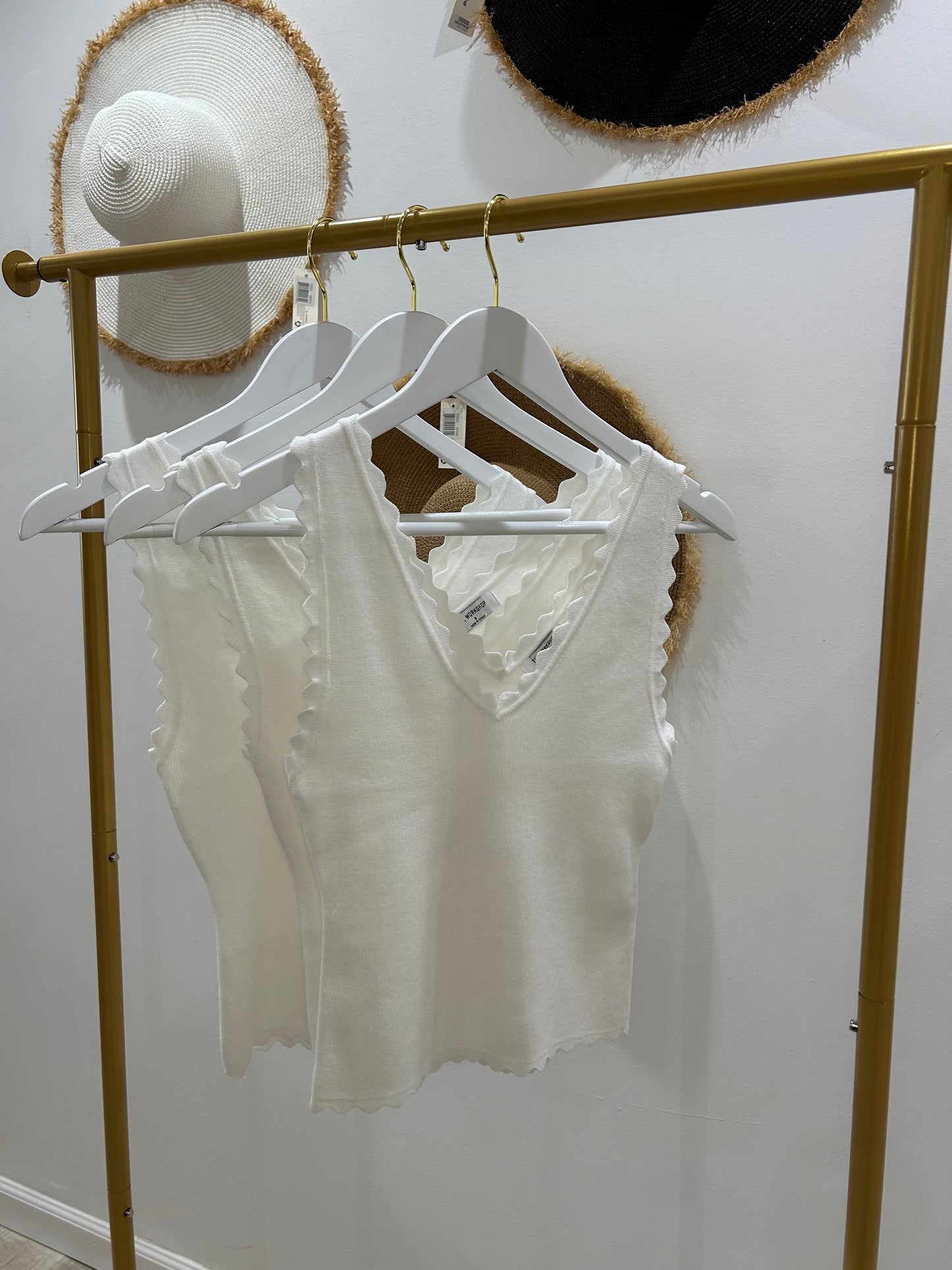 Emma Top White