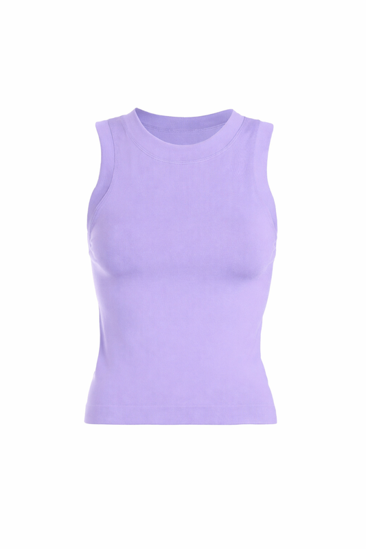 Pale Purple Basic Top