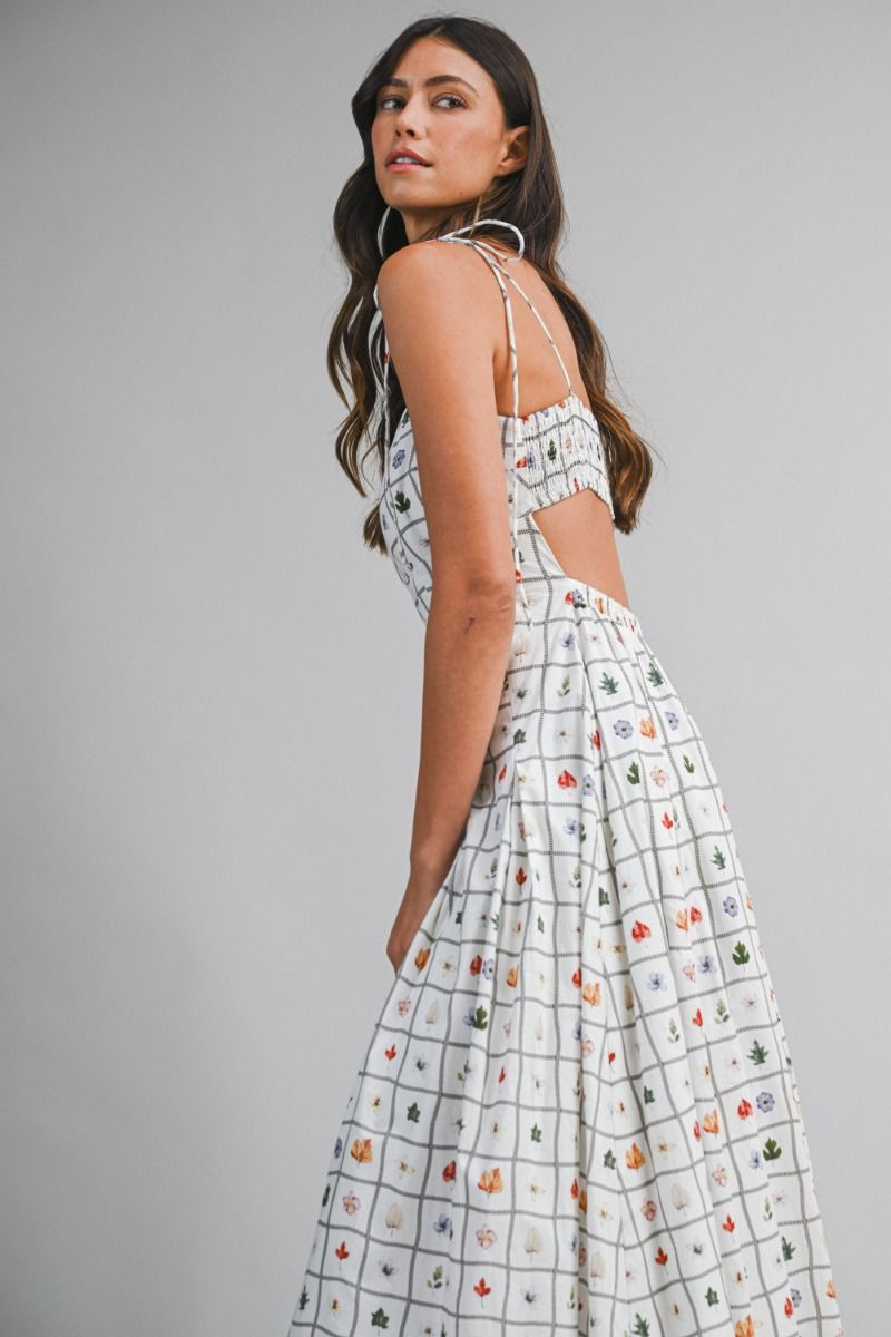 Alina Printed Dress