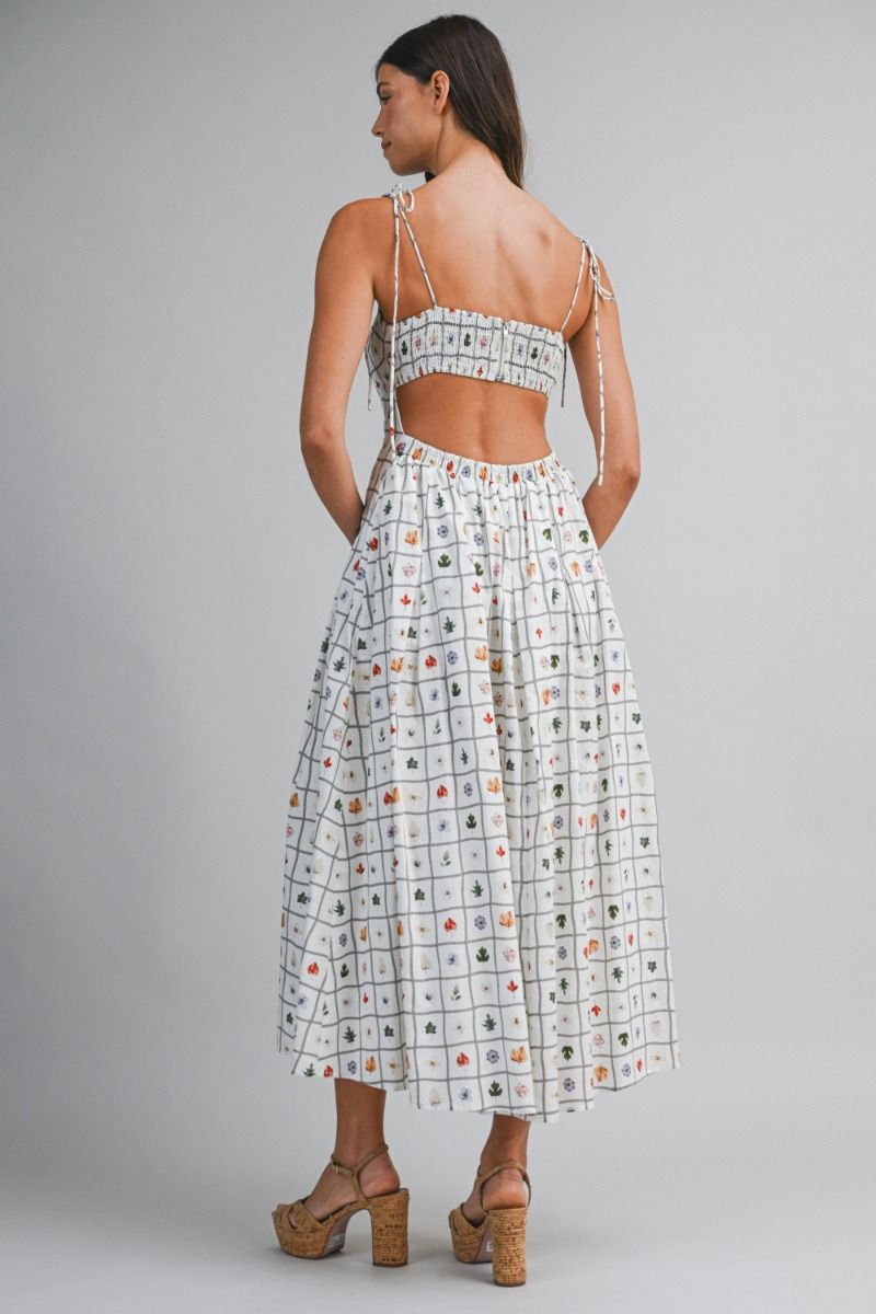 Alina Printed Dress