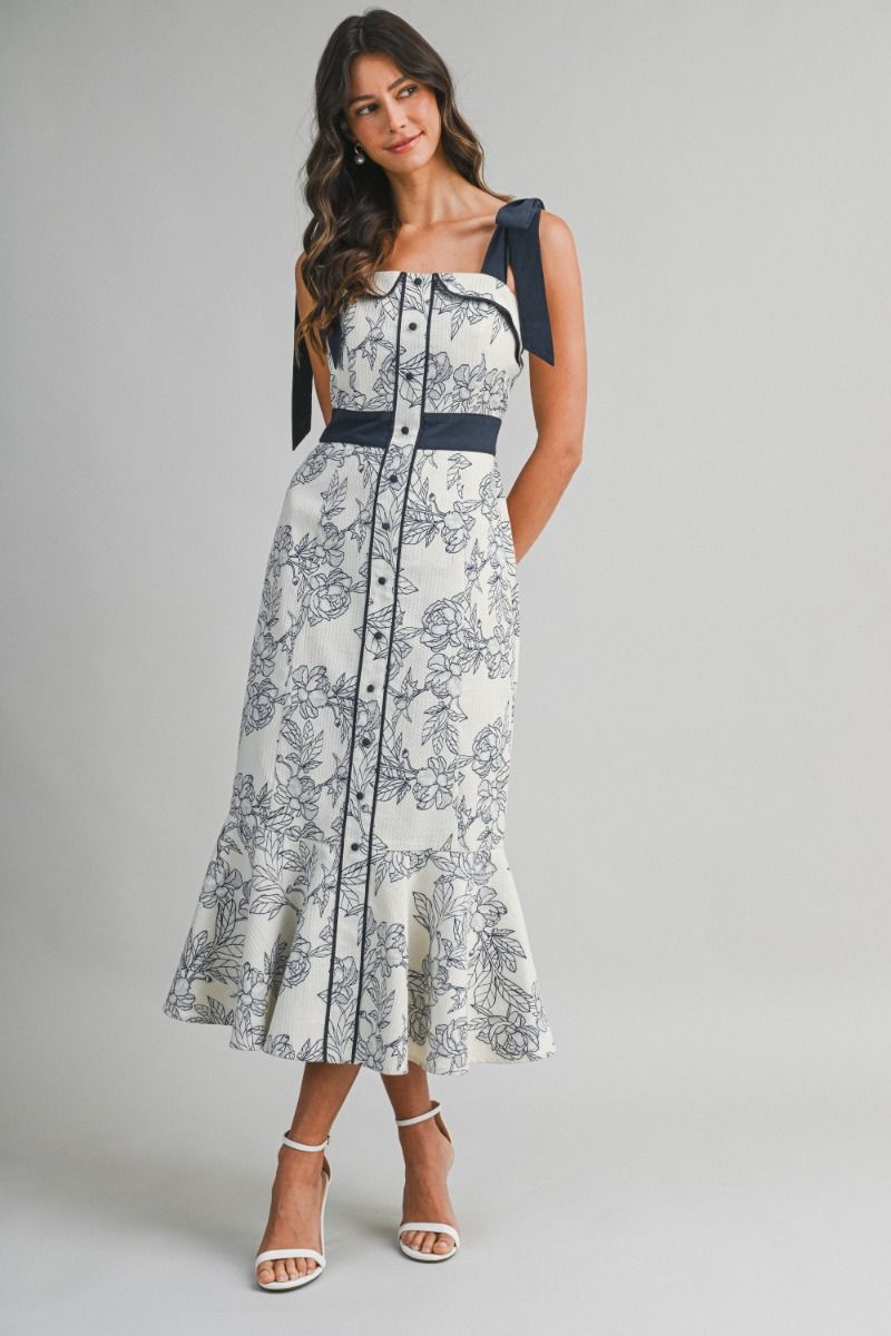 Alina Bow Dress