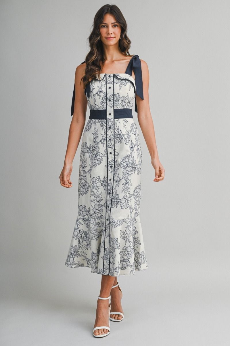 Alina Bow Dress