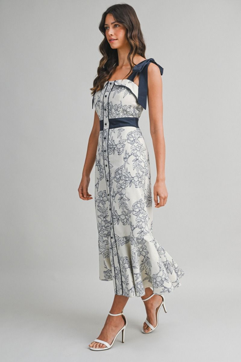 Alina Bow Dress