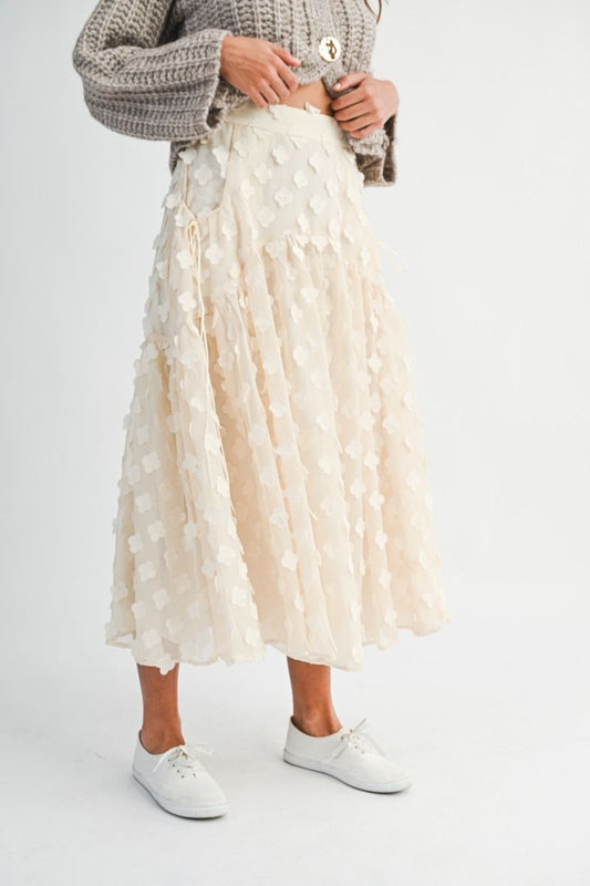 Gia Skirt Ivory