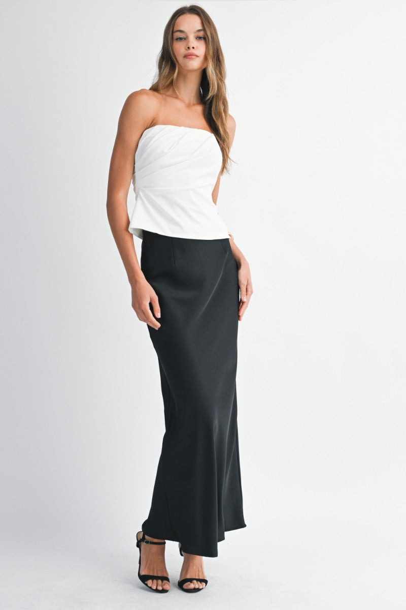 Aria Top Off White