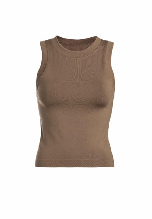 Brown Basic Top